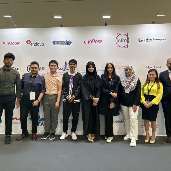 DMU students had the privilege of attending the Arab Aviation Summit, particularly the Arab Youth Forum for young leaders.